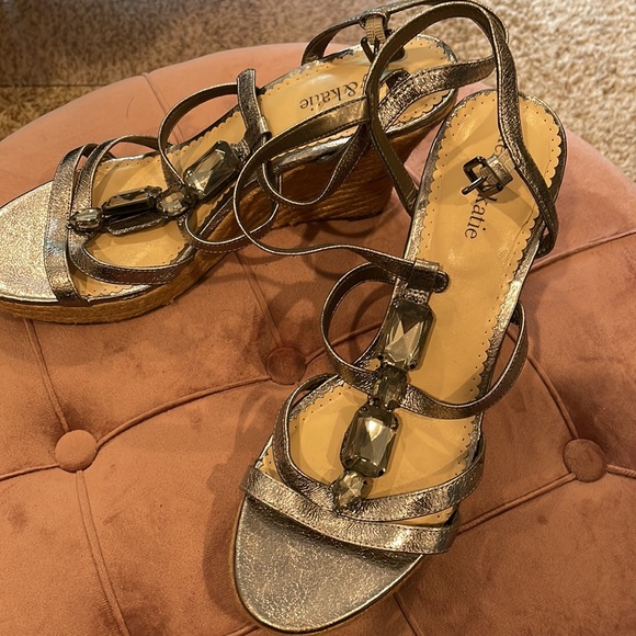 Kelly & Katie Silver Espadrille - Picture 2 of 6